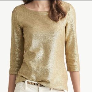 Banana Republic gold sweatshirt size Large